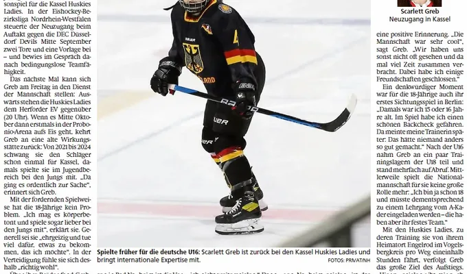 Neuer Teamplayer im Huskies Rudel